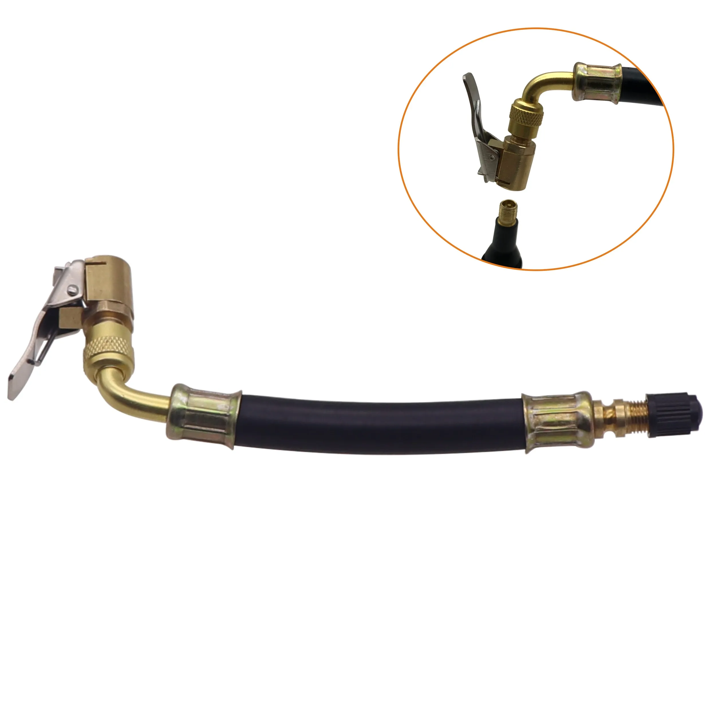 Flexible Hose Braided - Ferramentas Úteis para Inflar Pneus: Extensor