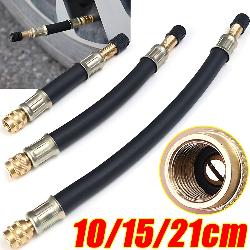 Flexible Hose Braided - Válvula de pneu de borracha flexível,