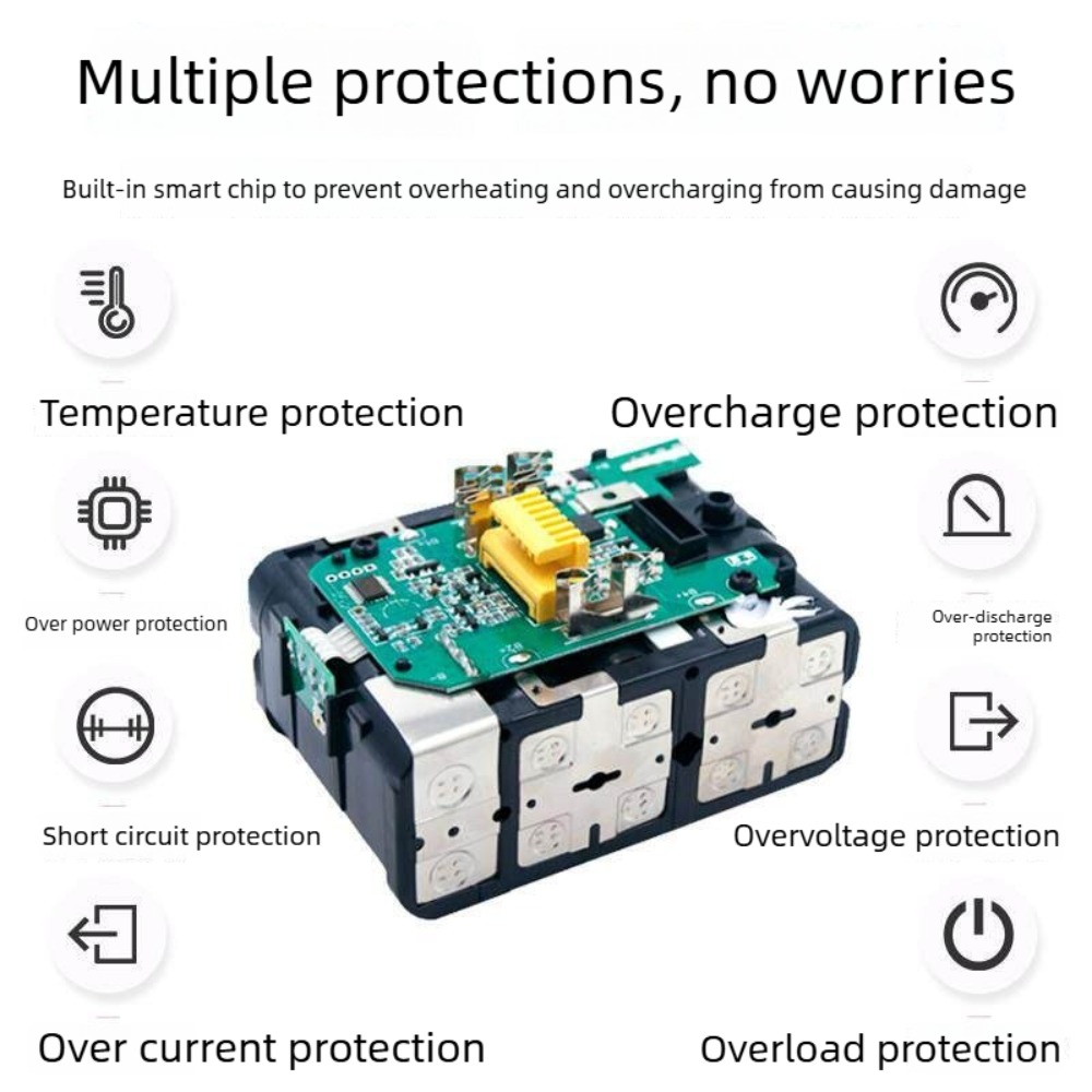 Bateria Aprimorada de 6000mAh  - Makita Drill Dtw300 avaliação e preço