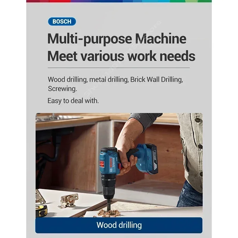 Furadeira de Impacto Sem Fio B - Bosch Drill Gsb 18V avaliação e preço