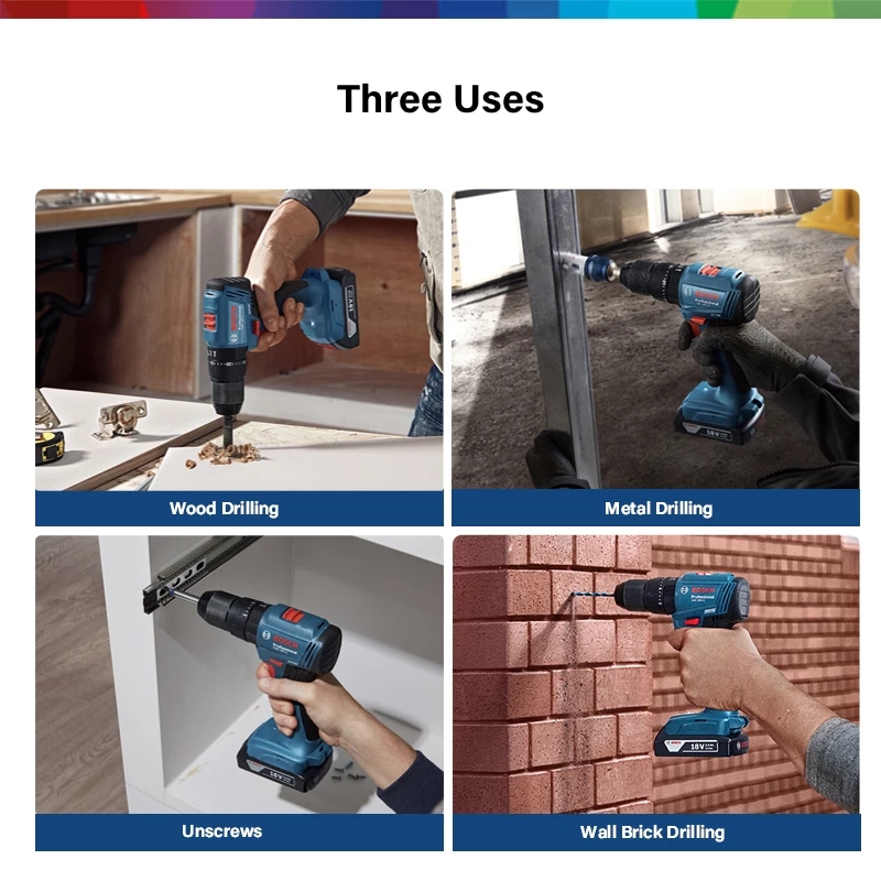 Furadeira de Impacto Sem Fio B - Bosch Drill Gsb 18V avaliação e preço