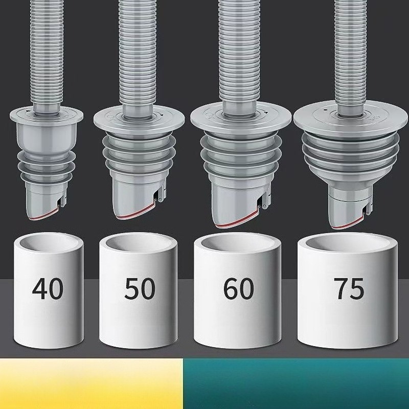 Pia plug tubo de esgoto anel d - Drain Pipe Clip avaliação e preço