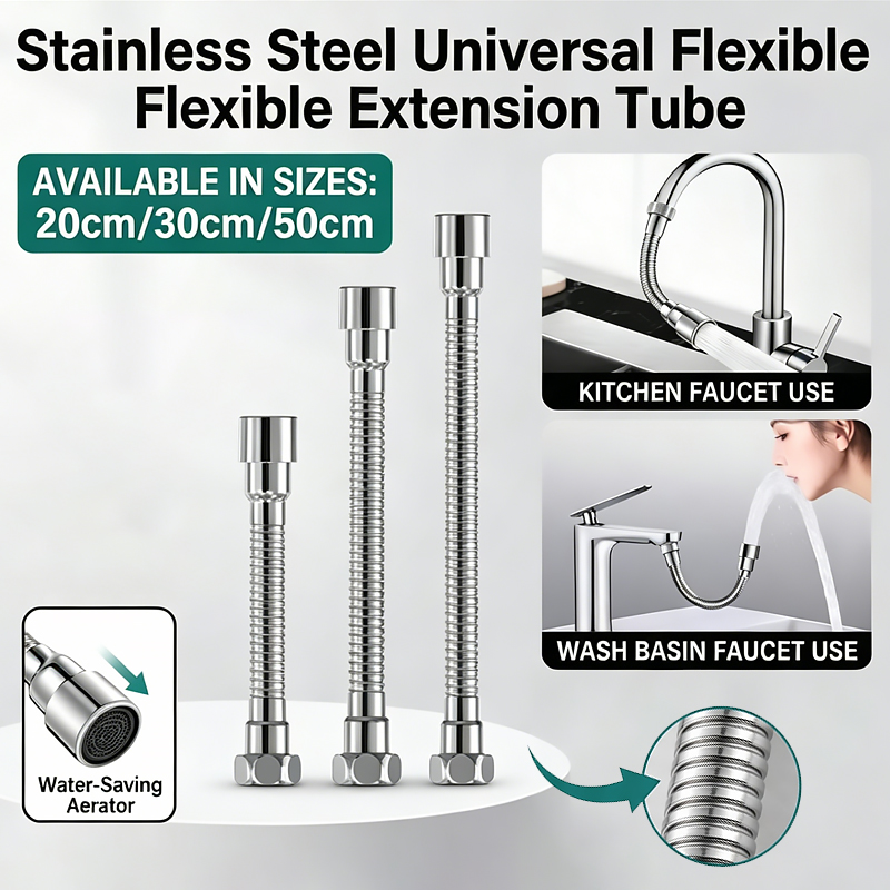 360 °   Extensor de Torneira F - Flexible Hose Braided avaliação e preço