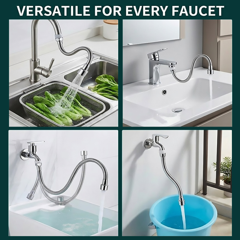 360 °   Extensor de Torneira F - Flexible Hose Braided avaliação e preço